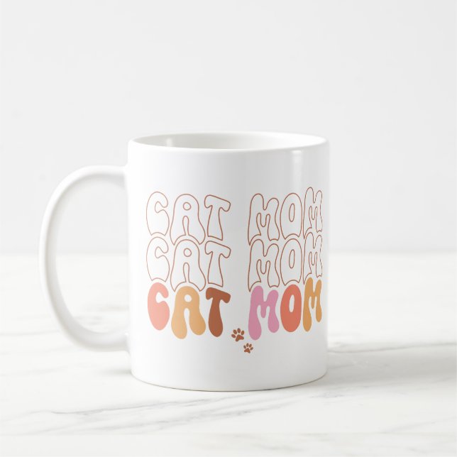 Taza De Café Mamá de gato (Izquierda)