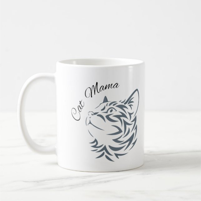 Taza De Café Mama De Gato (Izquierda)