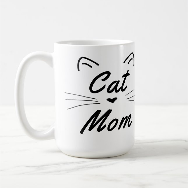 Taza De Café Mamá de gato (Izquierda)