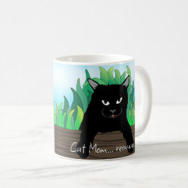 Taza De Café Mamá de gato negro