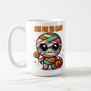 Taza De Café Mamá De Halloween Aquí Para El Velo
