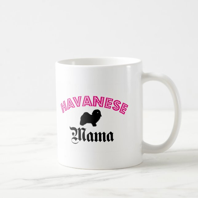 Taza De Café Mamá de Havanese (Derecha)