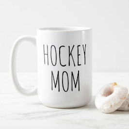 Taza De Café Mamá de hockey