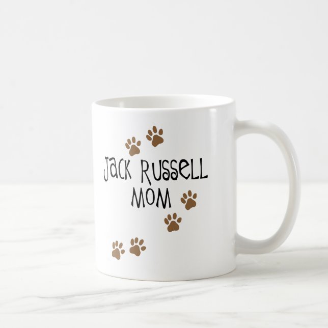 Taza De Café Mamá de Jack Russell (Derecha)