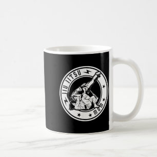 Taza De Café Mamá de Jiu Jitsu brasileño luchadora de Jiu Jitsu