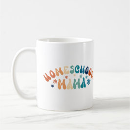 Taza De Café Mamá de la escuela residencial personalizada con n