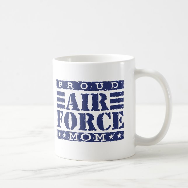 Taza De Café Mamá de la Fuerza Aérea (Derecha)