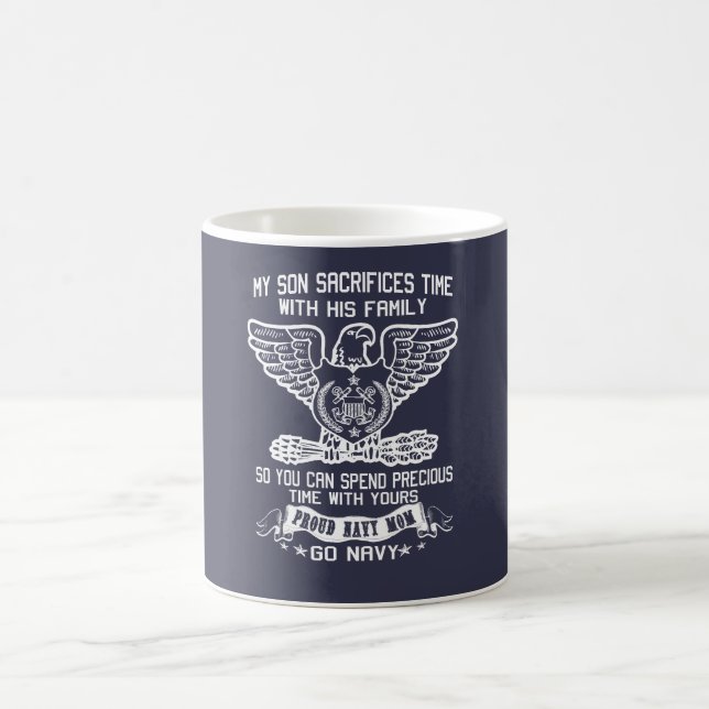 TAZA DE CAFÉ MAMÁ DE LA MARINA DE GUERRA (Centro)
