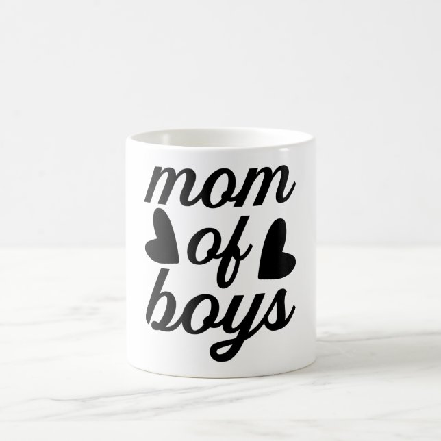 Taza De Café Mamá de los chicos (Centro)