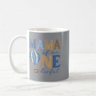 Taza De Café Mamá de Mr Onederful 1er Cumpleaños Niño Aire Cali