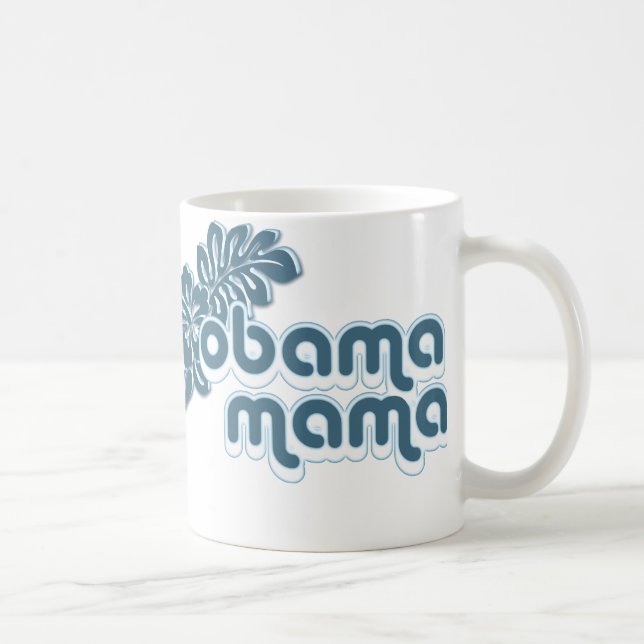 Taza De Café mamá de obama (Derecha)