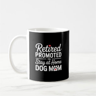 Taza De Café Mamá de Perro Jubilada Dueña de Perro Divertida Mu