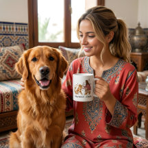 Mamá de Perro Personalizada de Cute Australian She