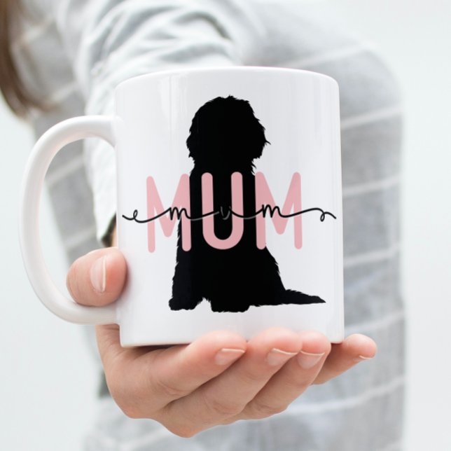 Taza De Café Mamá de perro personalizado, amante de los perros  (Subido por el creador)
