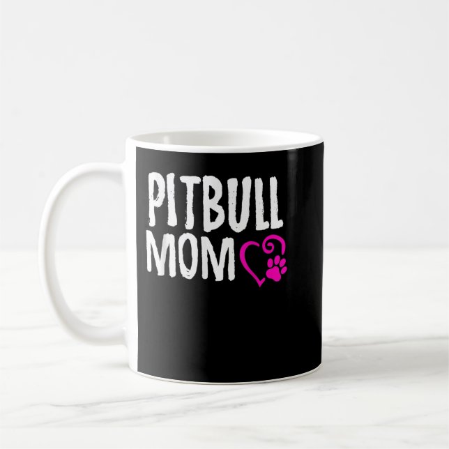 Taza De Café Mamá de Pitbull me encanta mi regalo de camisa de  (Izquierda)