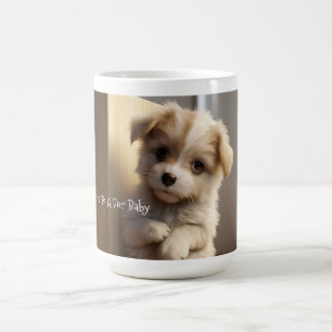 Taza De Café Mamá De Un Bebé Peludo