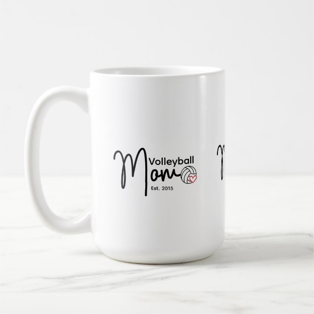 Taza De Café Mamá de voleibol Est. (Izquierda)