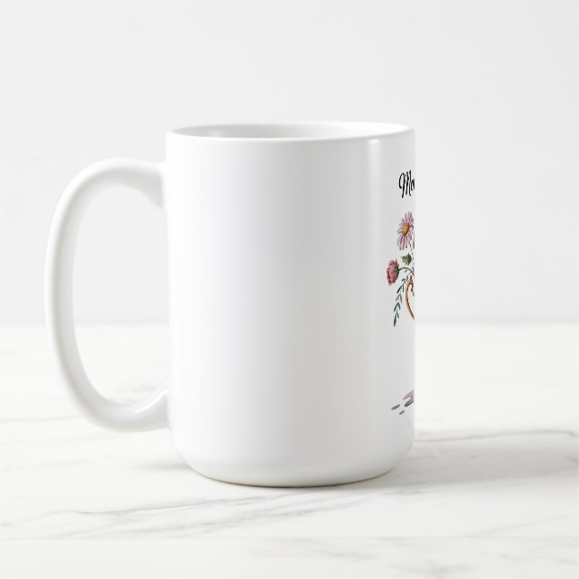 Taza De Café Mamá del año (solo bromeando) (Izquierda)
