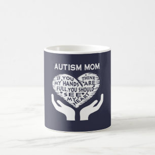 TAZA DE CAFÉ MAMÁ DEL AUTISMO