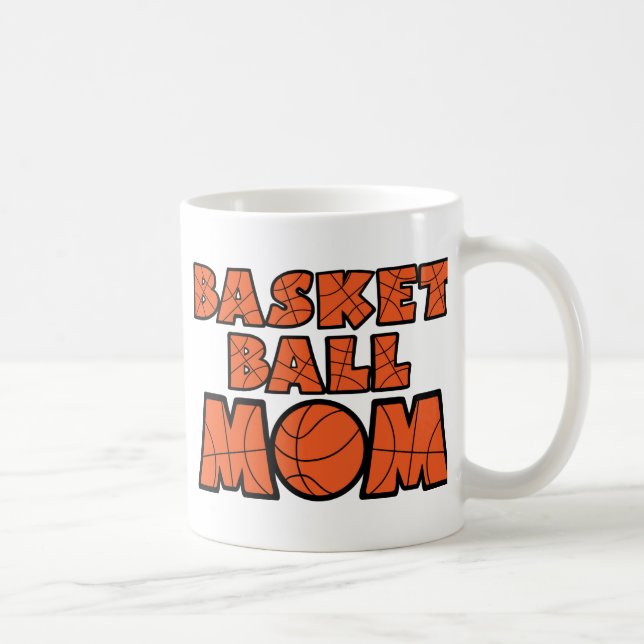 Taza De Café Mamá del baloncesto (Derecha)