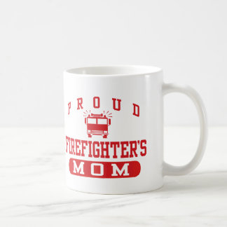 Taza De Café Mamá del bombero