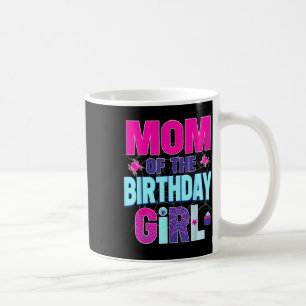 Taza De Café Mamá Del Chica De Cumpleaños Camisas Que Coinciden