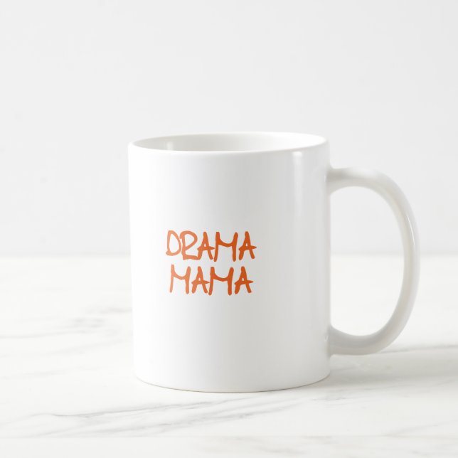 Taza De Café Mamá del drama (Derecha)