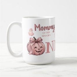 Taza De Café Mamá del Espeluznante Uno Fantasma Rosa de Pinkowe