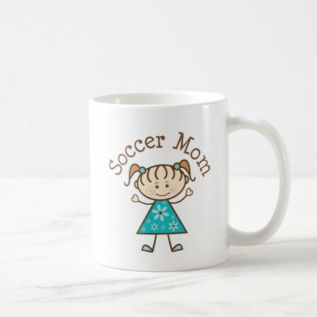 Taza De Café Mamá del fútbol (Derecha)