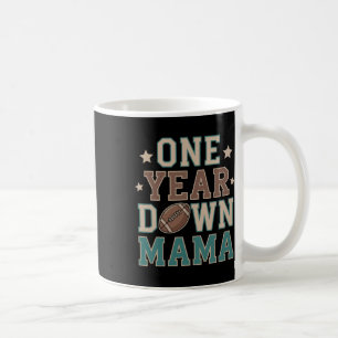 Taza De Café Mamá del fútbol de 1 año de edad 1er año abajo Bir