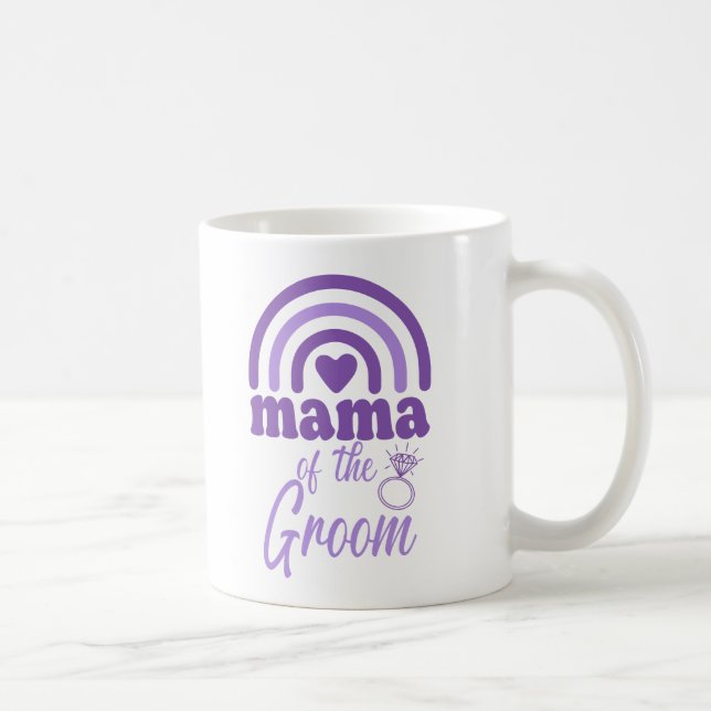 Taza De Café Mamá del Groom (Derecha)