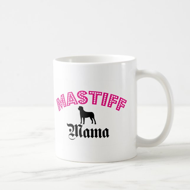 Taza De Café Mamá del mastín (Derecha)