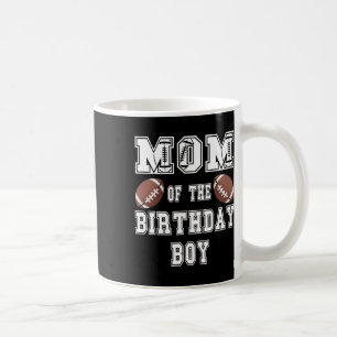 Taza De Café Mamá Del Niño Cumpleañero Amante Del Fútbol Famili