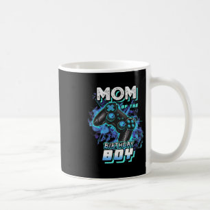 Taza De Café Mamá Del Niño Cumpleañero Juego De Video Coinciden