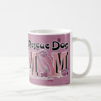 Taza De Café MAMÁ del perro del rescate