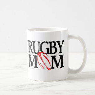 Taza De Café mamá del rugbi