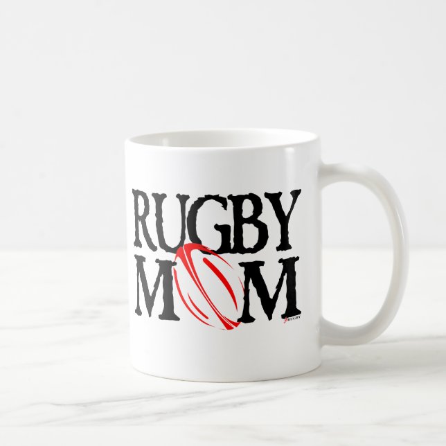 Taza De Café mamá del rugbi (Derecha)