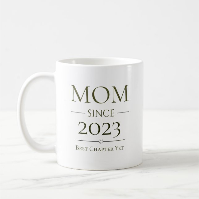 Taza De Café Mamá, desde personalizado, año, mejor capítulo has (Izquierda)