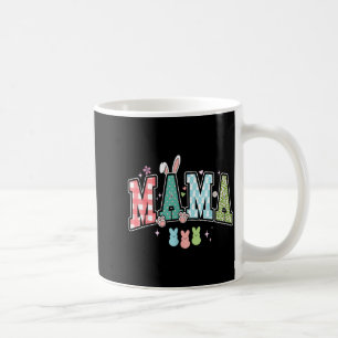 Taza De Café Mamá día de Pascua divertido conejo de Pascua mamá