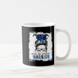 Taza De Café mamá divertida de ataxia guerrero, diseño ataxia a