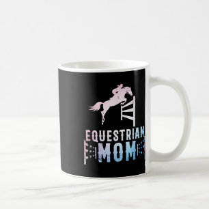 Taza De Café Mamá Ecuestre Arte Para Chicas Caballos De Caballo