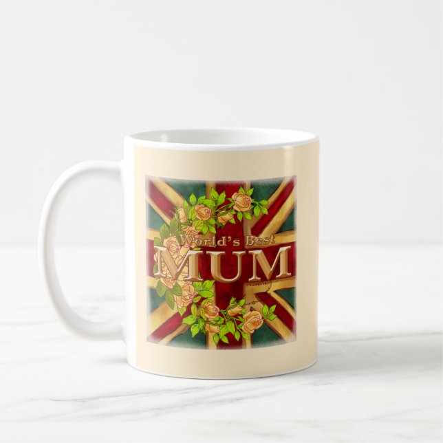 Taza De Café Mamá en inglés (Izquierda)