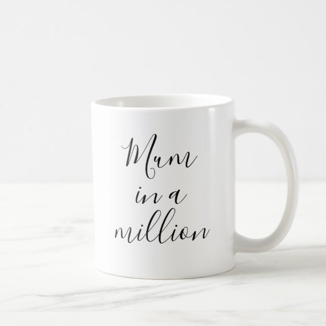 Taza De Café Mamá en un millón | Día de la Madre (Derecha)