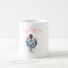 Taza De Café "Mamá, eres mi mayor bendición. Muglady"