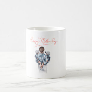 Taza De Café "Mamá, eres mi mayor bendición. Muglady"