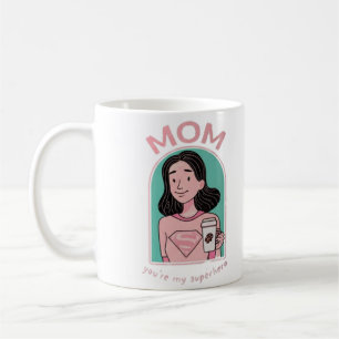 Taza De Café Mamá, eres mi superhéroe, la música del día de la 