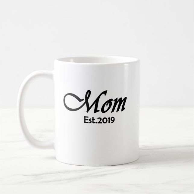 Taza De Café Mamá Est 2019 del Día de la Madre (Izquierda)