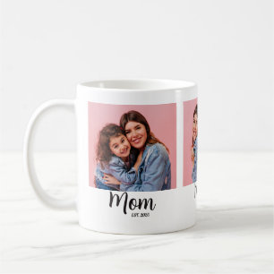 Taza De Café Mamá Estableció Guión Negro 3 Foto