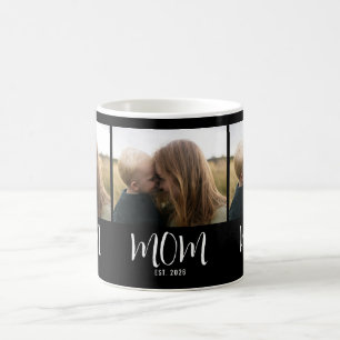 Taza De Café Mamá Estableció Guión Negro 3 Foto