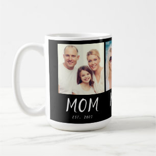 Taza De Café Mamá Estableció Guión Negro 3 Foto